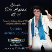 Elvis, The Legend Lives show poster