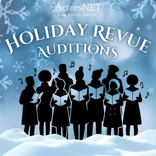 Auditions: ActorsNET's Holiday Revue show poster