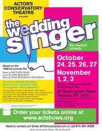 The Wedding Singer show poster