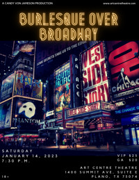 Burlesque Over Broadway show poster