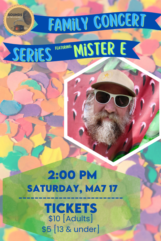 Family Concert Series: Mister E in Cleveland