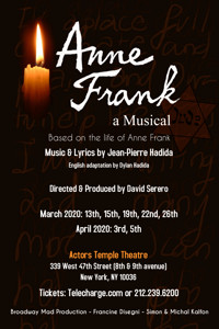 ANNE FRANK, a Musical