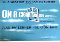 On A Clear Day You Can See Forever show poster