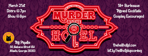 Murder at the Hotel: A Murder Mystery Burlesque for Hazbins show poster