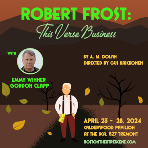 Robert Frost: This Verse Business show poster