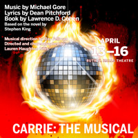 Carrie: the musical show poster