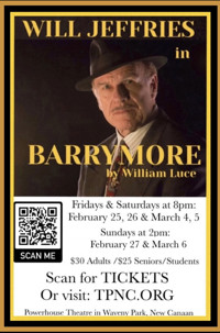 BARRYMORE, by William Luce