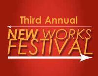 3rd Annual New Works Festival show poster