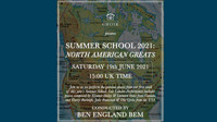 The Self-Isolation Choir presents North American Greats (Summer School 2021) show poster
