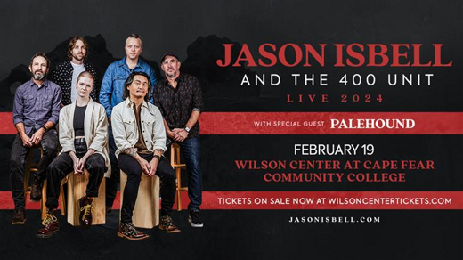 Jason Isbell and the 400 Unit with special guest Palehound show poster