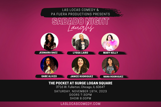 Sabado Night Laughs - November 2023 show poster