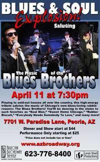 Blues & Soul Explosion: Saluting The Music of The Blues Brothers in Phoenix