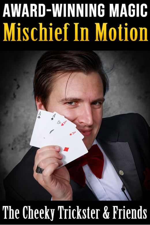 Mischief in Motion - The Cheeky Trickster and Friends