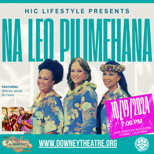 ‘Na Leo Pilimehana,’ Legendary Female Hawaiian Music Group Celebrating 40 Years show poster