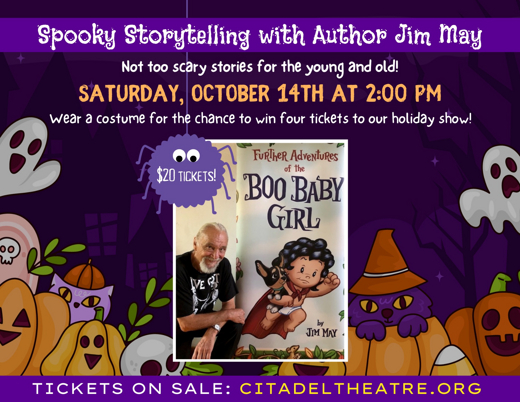 Spooky Storytelling with Author Jim May