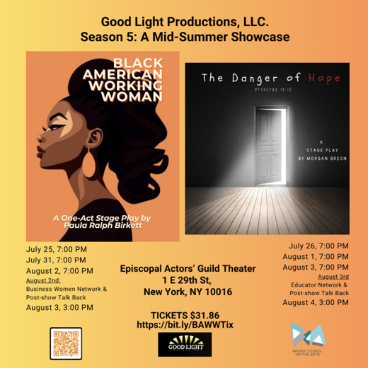 Black American Working Woman‬ | The Danger of Hope‬ in Off-Off-Broadway