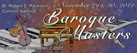 Baroque Masters Virtual Concert show poster