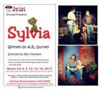 Sylvia- A Romantic Comedy Playing 3/3/17 through 3/18/17