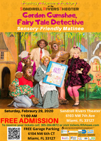 Gordon Gumshoe, Fairy Tale Detective Sensory Friendly Matinee show poster
