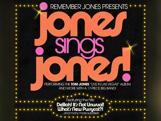 Jones Sings Jones! show poster