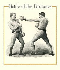 Battle of the Baritones show poster