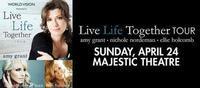Amy Grant with Nichole Nordeman and Ellie Holcomb: Live Life Together Tour show poster