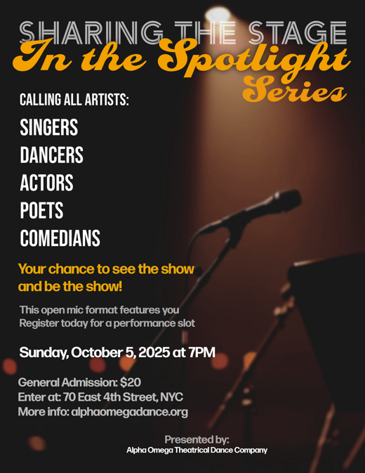 SHARING THE STAGE: In the Spotlight!