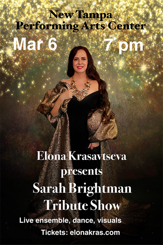 Sarah Brightman Tribute Show in Tampa/St. Petersburg