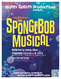 The SpongeBob Musical in Cleveland Logo