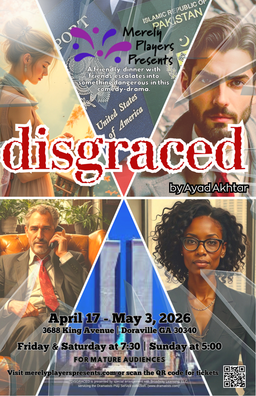 Disgraced show poster