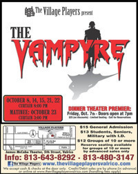 The Vampyre show poster
