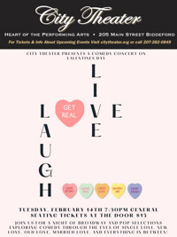 Lie, Love, Laugh: a Valentine's Day Concert in Maine