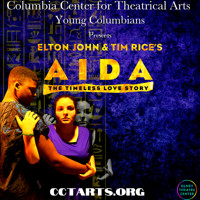 Elton John and Tim Rice's Aida show poster