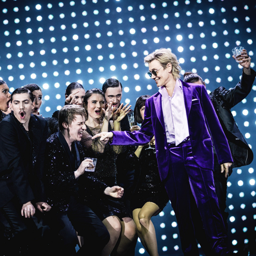 Merrily We Roll Along (DSE) show poster