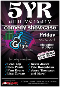 Comedy Takover 5 Year Anniversary Show show poster