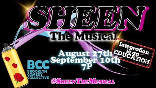 Sheen the Musical show poster