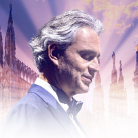 The Ridgefield Playhouse will stream Opera superstar Andrea Bocelli singing on Easter Sunday in Italy's empty Duomo Cathedral show poster