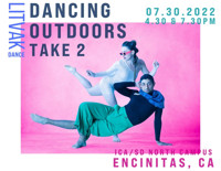 LITVAKdance presents: Dancing Outdoors Take 2 in San Diego Logo