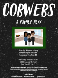 Cobwebs show poster