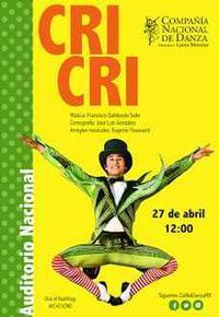 CRI with the Compañía Nacional de Danza show poster