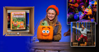 SPOOKLEY THE SQUARE PUMPKIN: OUT OF THE BOX show poster