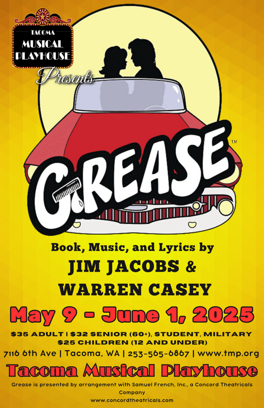 Grease show poster