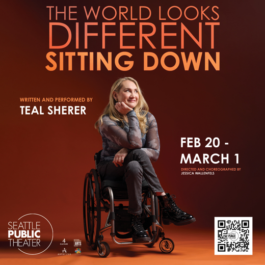 The World Looks Different Sitting Down show poster