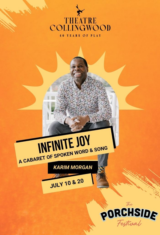 Infinite Joy at the Porchside Festival show poster