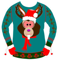 Ugly Xmas Sweater Contest and Sing Along