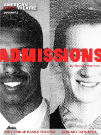 Admissions by Joshua Harmon in Indianapolis Logo