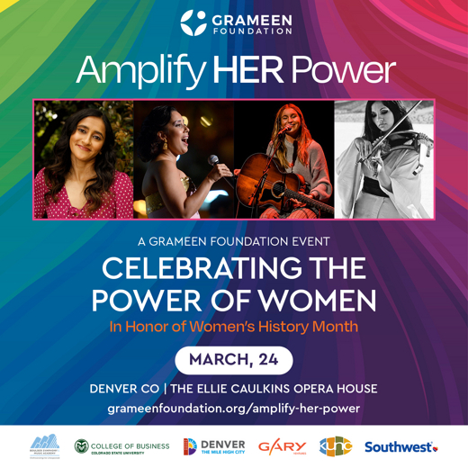 Amplify HER Power show poster