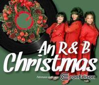 An R&B Christmas show poster