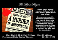 A Murder is Announced show poster