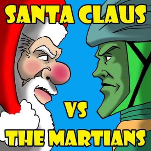 SANTA CLAUS VS. THE MARTIANS show poster